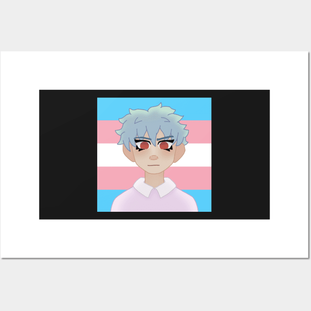 Kaidou Trans Pride Wall Art by blue1983